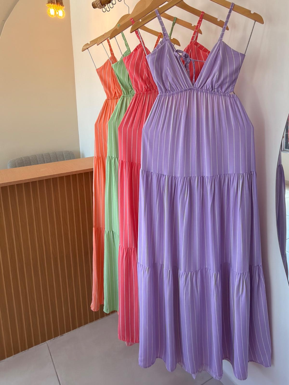 Vestido Jade listrado