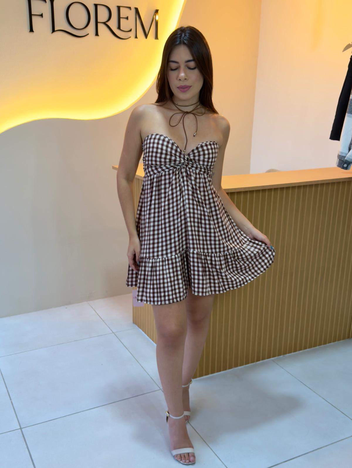 Vestido xadrez